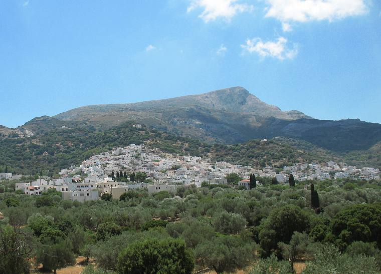 Filoti Village Naxos Greece